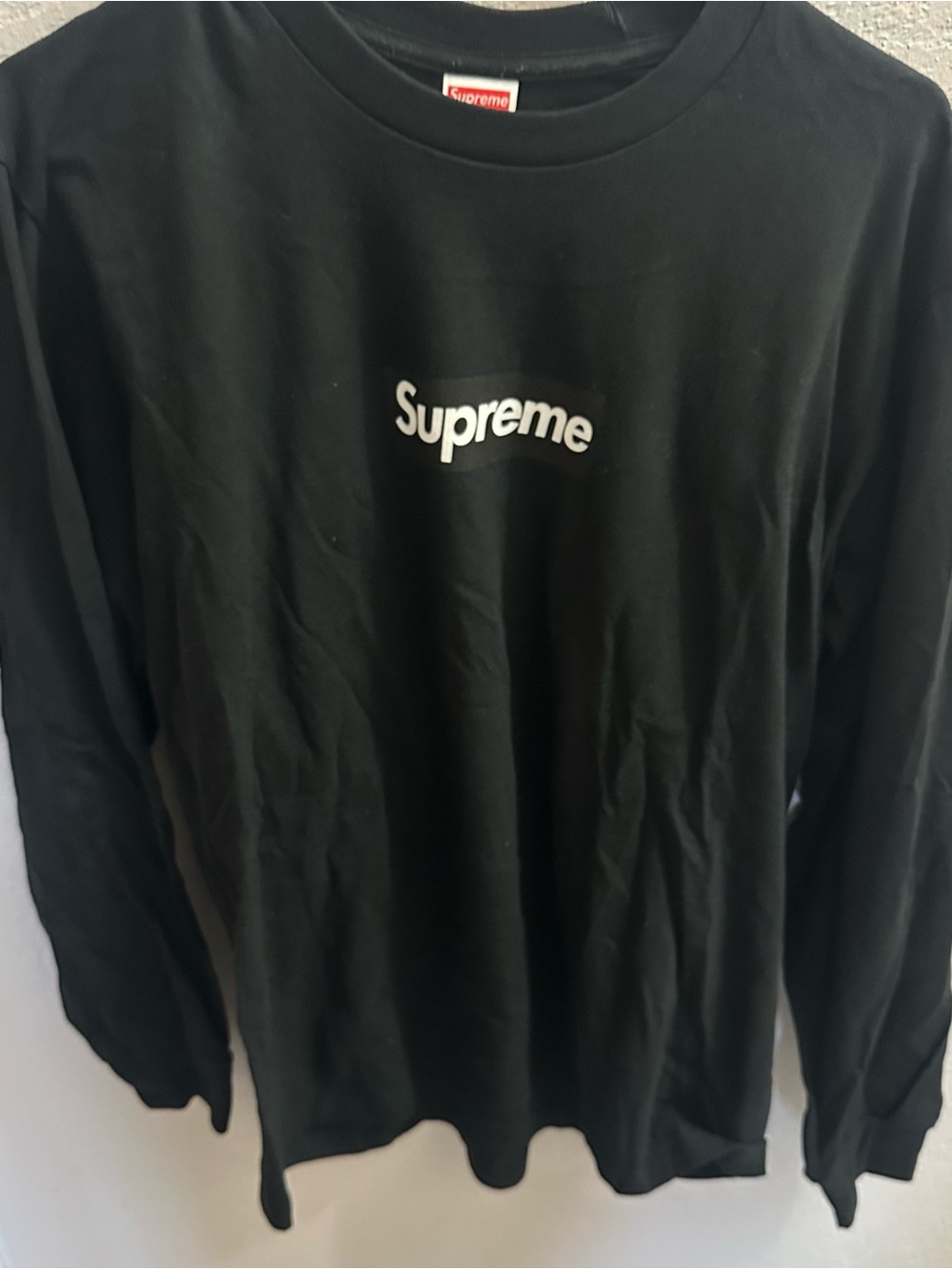 Supreme Box logo L/S tee
